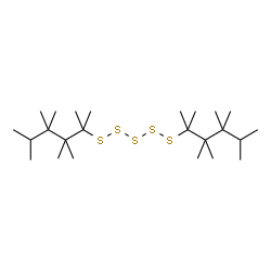 di(tert-dodecyl) pentasulphide structure