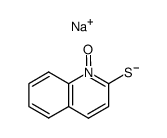 2-mercaptoquinoline-N-oxide结构式