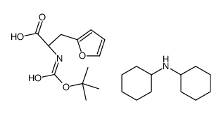 Dicyclohexylamine(S)-2-((tert-butoxycarbonyl)amino)-3-(furan-2-yl)propanoate图片