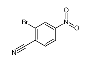 2-溴-4-硝基苯甲腈结构式