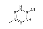 4-chloro-1-methyl-1,3,5,2λ2,4,6λ2-triazatriborinane Structure