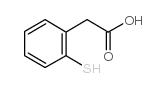 2-MERCAPTOPHENYLACETIC ACID Structure