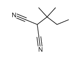 2,2-Dimethyl-1,1-butandicarbonitril Structure