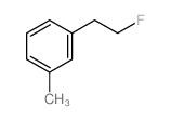 Benzene,1-(2-fluoroethyl)-3-methyl-结构式