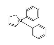 1,1-diphenyl-2,3-dihydrosilole Structure