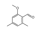 2-甲氧基-4,6-二甲基苯甲醛结构式