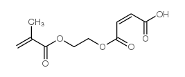 mono-2-(Methacryloyloxy)ethyl maleate structure