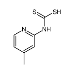 (4-methylpyridin-2-yl)carbamodithioic acid结构式