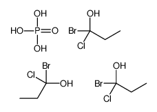 1-bromo-1-chloropropan-1-ol,phosphoric acid结构式