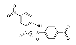 N-(2,4-dinitrophenyl)-4-nitrobenzenesulfonamide结构式