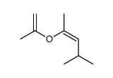 4-methyl-2-prop-1-en-2-yloxypent-2-ene结构式