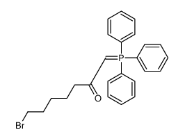 7-bromo-1-(triphenyl-λ5-phosphanylidene)heptan-2-one Structure