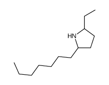 2-ethyl-5-heptylpyrrolidine结构式