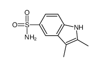 2,3-dimethyl-1H-indole-5-sulfonamide Structure