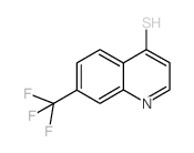 7-trifluoromethyl-4-quinolinethiol structure