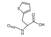 (rac)-2-formylamino-3-thiophen-2-yl-propionic acid结构式