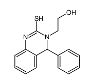 3-(2-hydroxyethyl)-4-phenyl-1,4-dihydroquinazoline-2-thione结构式