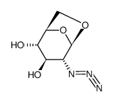 1,6-ANHYDRO-2-AZIDO-2-DEOXY-SS-D-GLUCOPYRANOSE structure