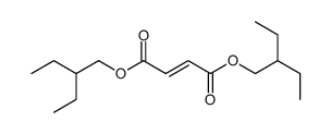 Maleic acid di(2-ethylbutyl) ester Structure