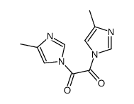 1,2-bis(4-methylimidazol-1-yl)ethane-1,2-dione Structure