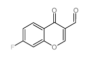 7-氟-4-氧代-4H-色烯-3-甲醛图片