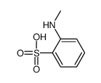 2-(methylamino)benzenesulfonic acid structure