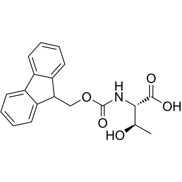 Fmoc-Thr-OH structure