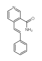 3-Pyridinecarboxamide, 4- (2-phenylethenyl)- picture