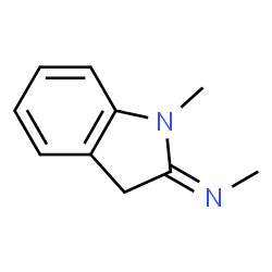 Methanamine, N-(1,3-dihydro-1-methyl-2H-indol-2-ylidene)- (9CI) Structure