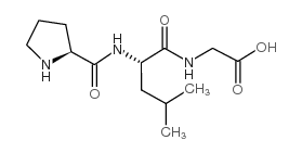H-Pro-Leu-Gly-Gly-OH结构式