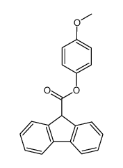 4-methoxyphenyl fluorene-9-carboxylate Structure