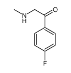 1-(4-fluorophenyl)-2-(methylamino)ethanone Structure