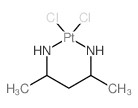 Platinum,dichloro(2,4-pentanediamine-N,N')-, [SP-4-2-[S-(R*,R*)]]- (9CI) Structure