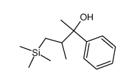 3-methyl-2-phenyl-4-trimethylsilylbutan-2-ol Structure