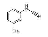 Cyanamide,(6-methyl-2-pyridinyl)- (9CI) Structure