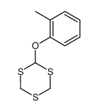 2-(o-tolyloxy)-1,3,5-trithiane Structure