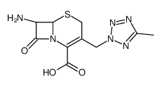 (6R,7R)-7-Amino-3-[(5-methyl-2H-tetrazol-2-yl)methyl]-8-oxo-5-thia-1-azabicyclo[4.2.0]oct-2-ene-2-carboxylic acid picture