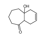 7-hydroxybicyclo[5.4.0]undec-9-en-2-one Structure