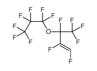 1,2,3,4,4,4-hexafluoro-3-(1,1,2,2,3,3,3-heptafluoropropoxy)but-1-ene Structure