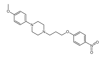 1-(4-methoxyphenyl)-4-[3-(4-nitrophenoxy)propyl]piperazine Structure