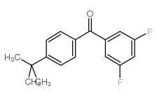 4-TERT-BUTYL-3',5'-DIFLUOROBENZOPHENONE picture