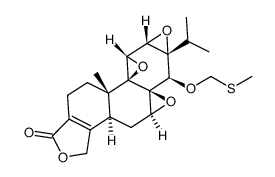 O-(Methylthio)Methyl Triptolide Structure