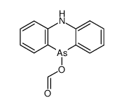 10-formyloxy-5,10-dihydro-phenarsazine结构式