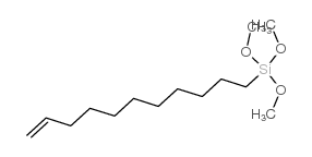 10-UNDECENYLTRIMETHOXYSILANE Structure