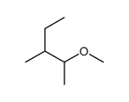 2-methoxy-3-methylpentane Structure