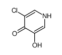 5-Chloropyridine-3,4-diol structure