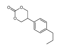 5-(4-propylphenyl)-1,3-dioxan-2-one Structure