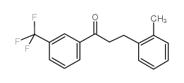 3-(2-METHYLPHENYL)-3'-TRIFLUOROMETHYLPROPIOPHENONE structure