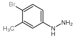 (4-bromo-3-methyl-phenyl)-hydrazine Structure