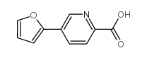 5-(2-呋喃基)吡啶-2-羧酸结构式